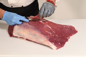 Silverside Side Muscle Steaks (extra lean) Meat Cut Spec Step 1